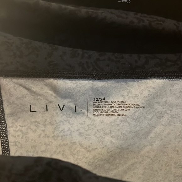 Blue leaped leggings - Picture 4 of 4